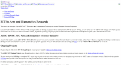 Desktop Screenshot of ahrbict.rdg.ac.uk