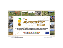 Tablet Screenshot of footprint.rdg.ac.uk