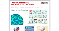 Desktop Screenshot of ncbe.rdg.ac.uk