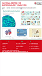 Mobile Screenshot of ncbe.rdg.ac.uk